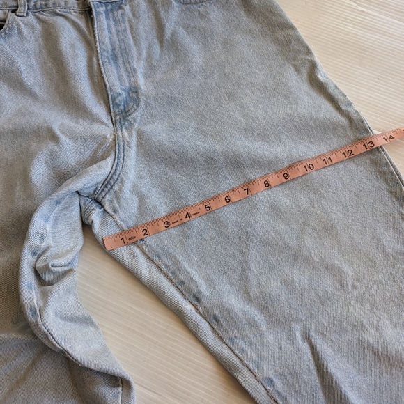 VINTAGE Northwest Blue faded light wash high rise tapered leg mom jeans - Picture 10 of 13